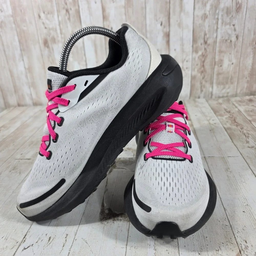 Merrell Antora 3 Womens‎ Trail Running Shoes White Black Pink J068230 Size 7.5